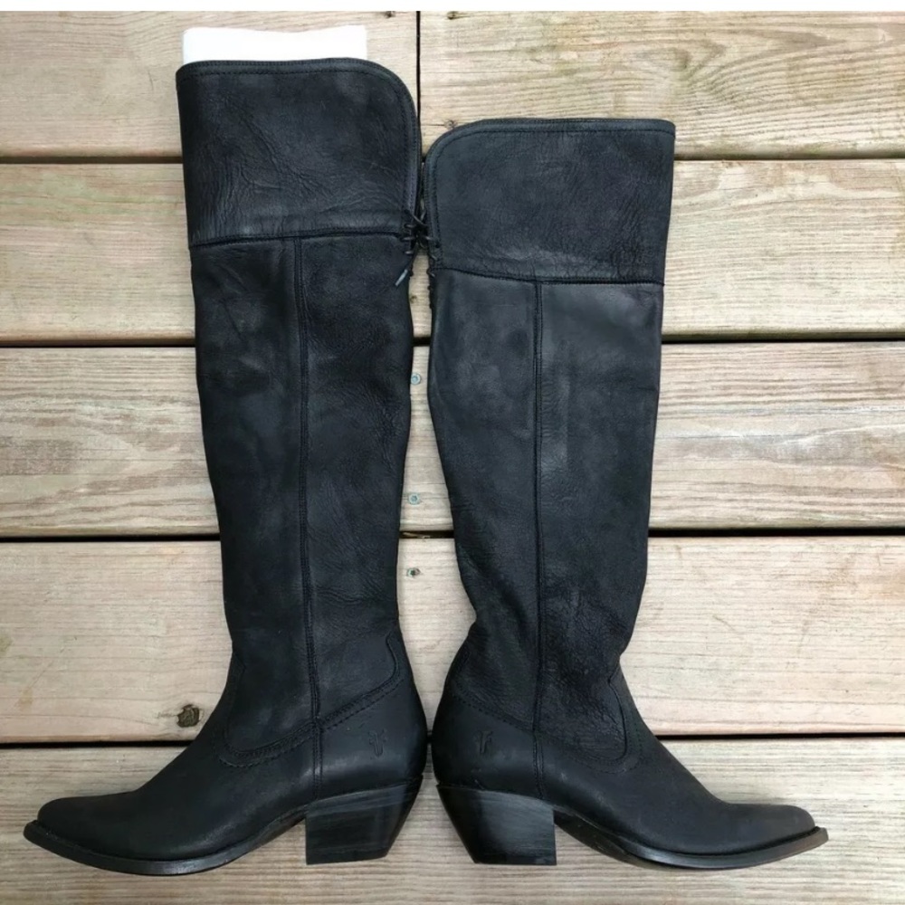 Over the knee Sacha Frye suede boots!!!!